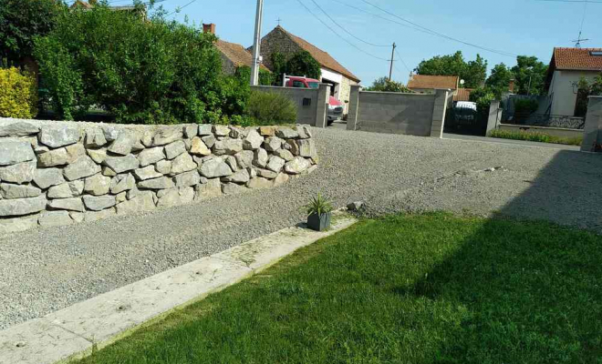 Travaux d'enrochement, Combronde, Benay fils Travaux Publics