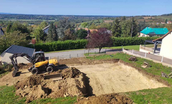 Travaux de terrassement, Combronde, Benay fils Travaux Publics